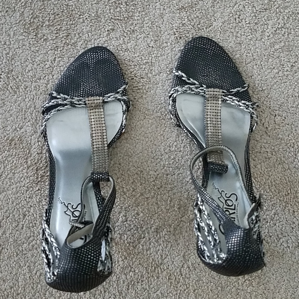 Women Silver Sandals